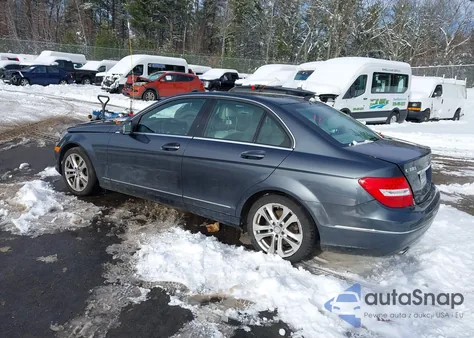 2014 Mercedes-Benz C 300 Luxury 4Matic from USA, damaged, VIN WDDGF8ABXEG247400